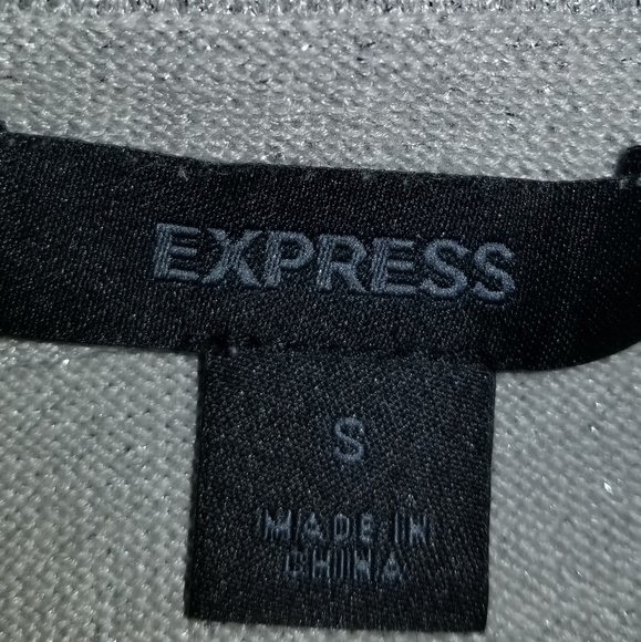 EXPRESS SHIRT Stretchy Halter Top New - Picture 4 of 4